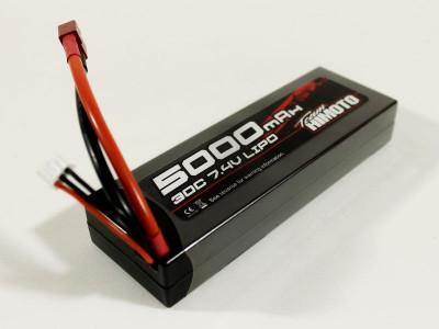 Аккумулятор Li-Po Himoto 5000mAh, 7,4V, 30C, T-plug