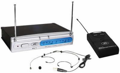 Peavey PV-1 V1 BHS 214.500 МГц радиосистема универсальная с головным микрофоном