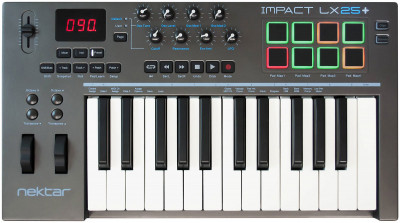 USB MIDI клавиатура Nektar Impact LX 25+