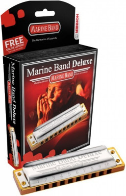 Hohner Marine Band Deluxe 2005-20 G губная гармошка диатоническая