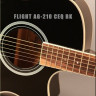 Flight AG-210 CEQ/BK электроакустическая гитара