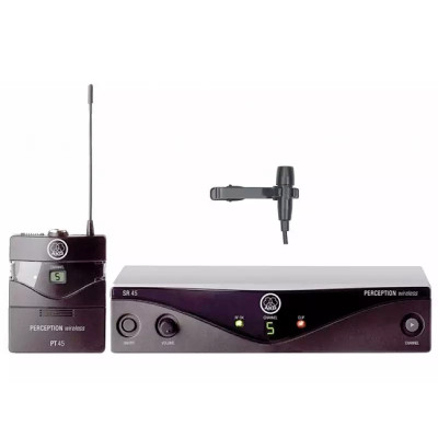 AKG Perception Wireless 45 Pres Set BD A - Радиосистема SR45 стационарный приёмник, 1хPT45 поясной