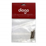 Diago PF02 - Set (Jack 1/4"), 2 моно джека 6.3 мм