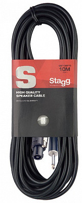 STAGG SSP10SP15 - стандартный кабель для акустических систем (SPK/jack), 10 м