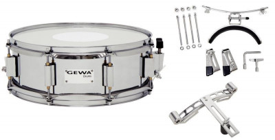 Gewa Steel Chrome HW SH 14x5,5" Маршевый малый барабан