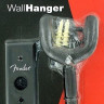 FENDER® Wall Hanger, Black - крюк для гитары настенный, цвет черный
