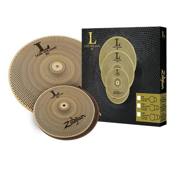 ZILDJIAN LV38 Low Volume 13" HiHat/18" Crash Ride набор тарелок