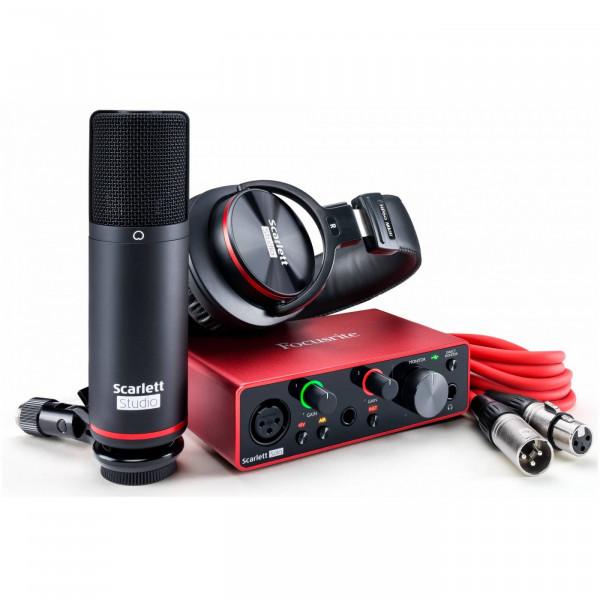 Студийный комплект FOCUSRITE Scarlett Solo Studio 3rd Gen