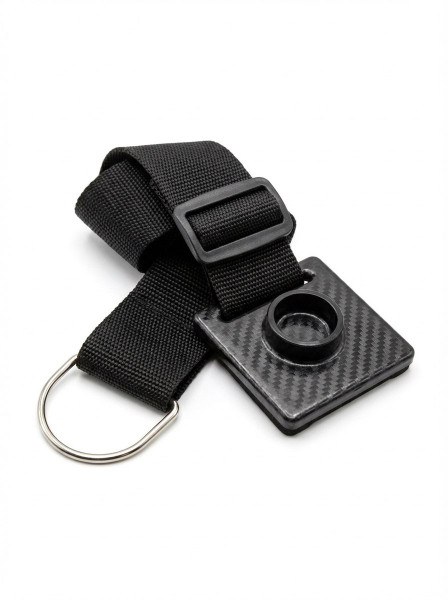 Упор для шпиля виолончели (с ремнём) Карбон