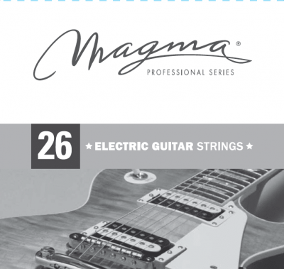 Одиночная струна для электрогитары 26 Magma Strings GE026N