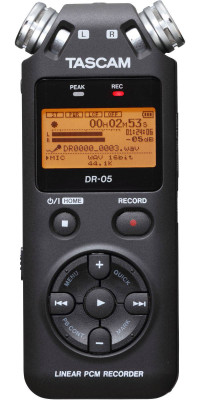 ПОРТАТИВНЫЙ РЕКОРДЕР TASCAM DR-05 version 2