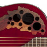 Ovation CE44-RR Celebrity Elite Mid Cutaway Ruby Red электроакустическая гитара