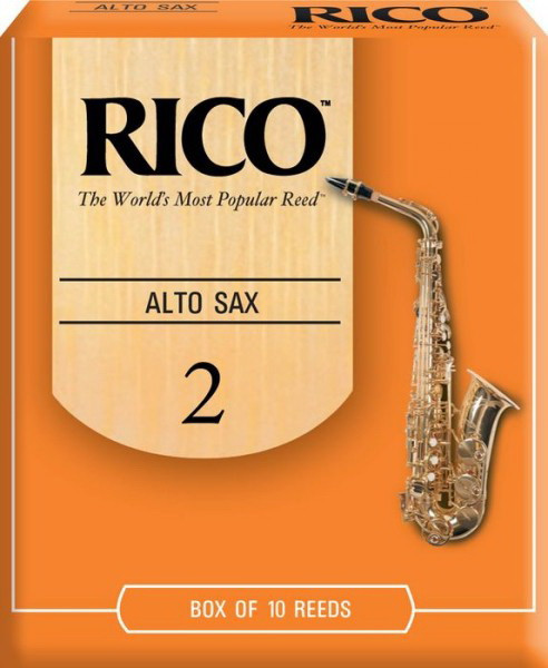 RICO RJA1020, №2 10 шт трости для саксофона-альта