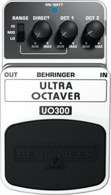Педаль эффектов октавер BEHRINGER UO300 для гитар и бас-гитар