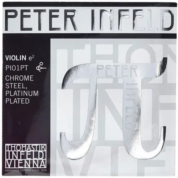 THOMASTIK  Peter Infeld PI01PT струна E для скрипки 4/4, платиновое покрытие, среднее натяжение