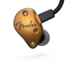 FENDER FXA7 PRO IEM- GOLD Внутриканальные наушники с 9,25мм драйвером, двумя HDBA твиттерами и бас портом