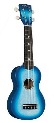 HAMANO U-35BU Blue Sparkle укулеле сопрано