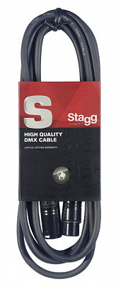 STAGG SDX10 - DMX кабель XLRf-XLRm ,10 м