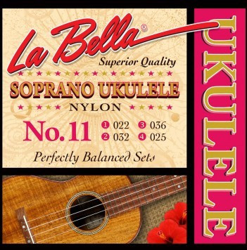 LA BELLA 11 струны для укулеле-сопрано