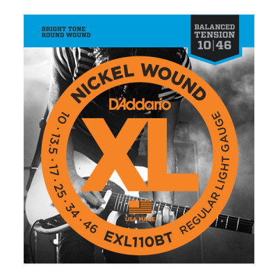 D'Addario EXL110BT Набор 6 струн для электрогитары