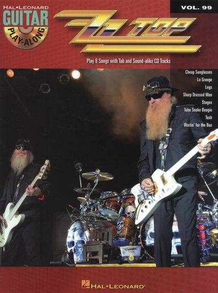 HL00700762 GUITAR PLAY-ALONG VOLUME 99 ZZ TOP GUITAR BOOK/CD