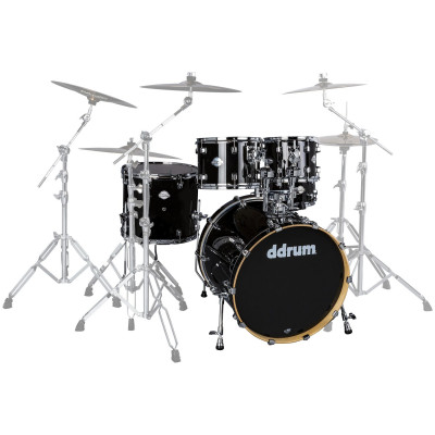 DDRUM DM B 522 MB -  ударная установка ,10"-12"-16"-22"-13х7" (без Hardware) , цвет Black Wrap (1 кор