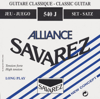 SAVAREZ  540 J струны для классической гитары сильное натяжение