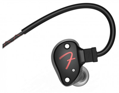 FENDER IEM Nine 0 Black Metallic Внутриканальные наушники, 9,25мм драйвер, 106дБ, 11Гц-20кГц, черный металлик