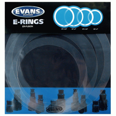 EVANS ER-FUSION набор демпфирующих колец для барабанной установки