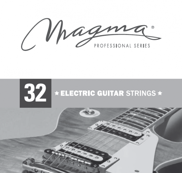 Одиночная струна для электрогитары 32 Magma Strings GE032N