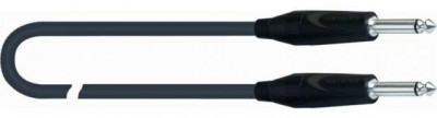 QUIK LOK S198-3AM BK Professional инструментальный кабель JACK mono Amphenol 3 м
