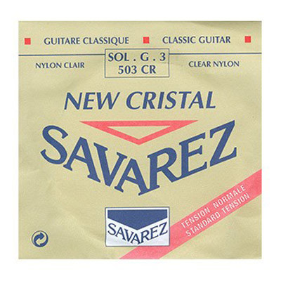 Струна 3-я для классических гитар SAVAREZ 503 CR NEW CRISTAL (G-41) нормального натяжения