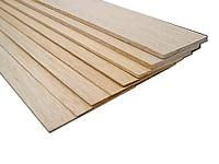 Бальза лист, 80-120kgs/cbm, 1000x100x3 Synhong