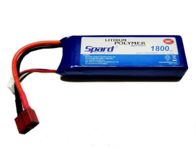 Аккумулятор Li-Po Spard 1800mAh, 11,1V, 30C, T-plug