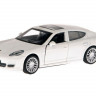 Машина "АВТОПАНОРАМА" Porsche Panamera S, белый, 1/43, инерция, в/к 17,5*12,5*6,5 см